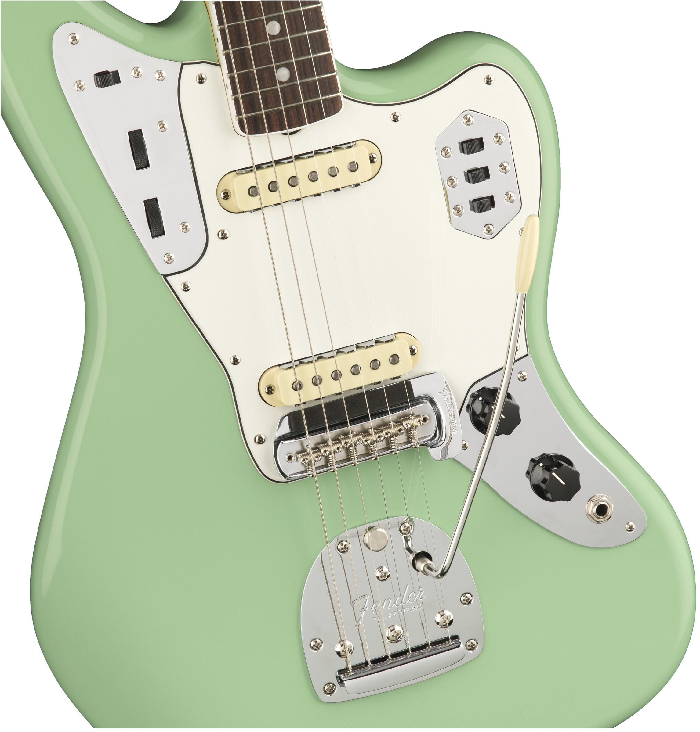 fender jaguar mint green