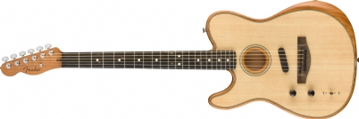 American Acoustasonic Telecaster LH Ebony Fingerboard Natural